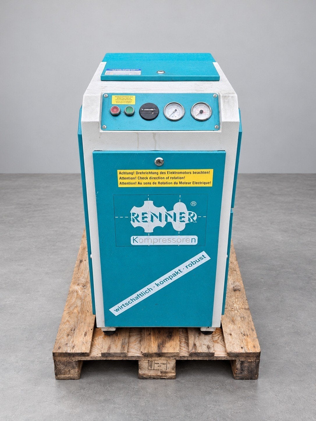Creemers / Renner schroefcompressor, Ophalen of Verzenden, Geluidgedempt, Gebruikt, 800 liter/min of meer