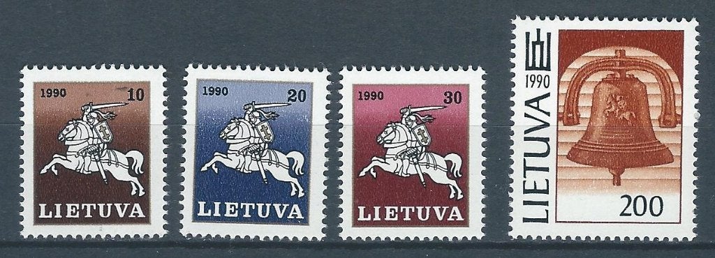 C789 Baltische staten Litouwen – MiNr 465-467,469 (postfris), Ophalen of Verzenden, Overige landen, Postfris