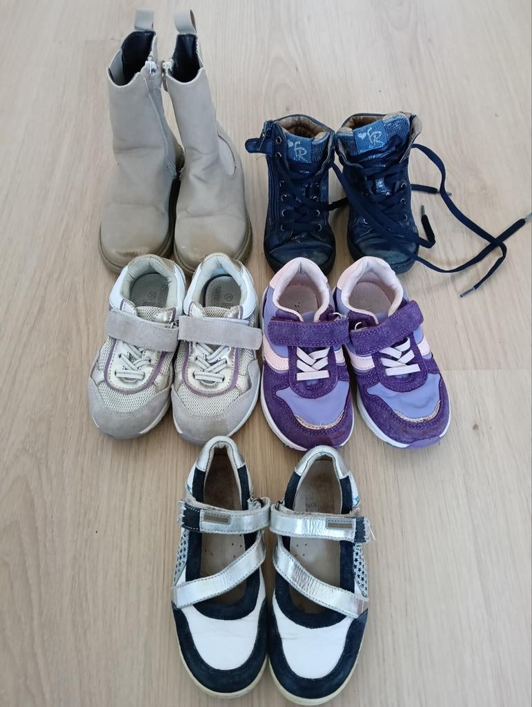 Meisjes schoenen maat 25 - Set van 5 paar voor 5 euro, Kinderen en Baby's, Kinderkleding | Schoenen en Sokken, Gebruikt, Meisje