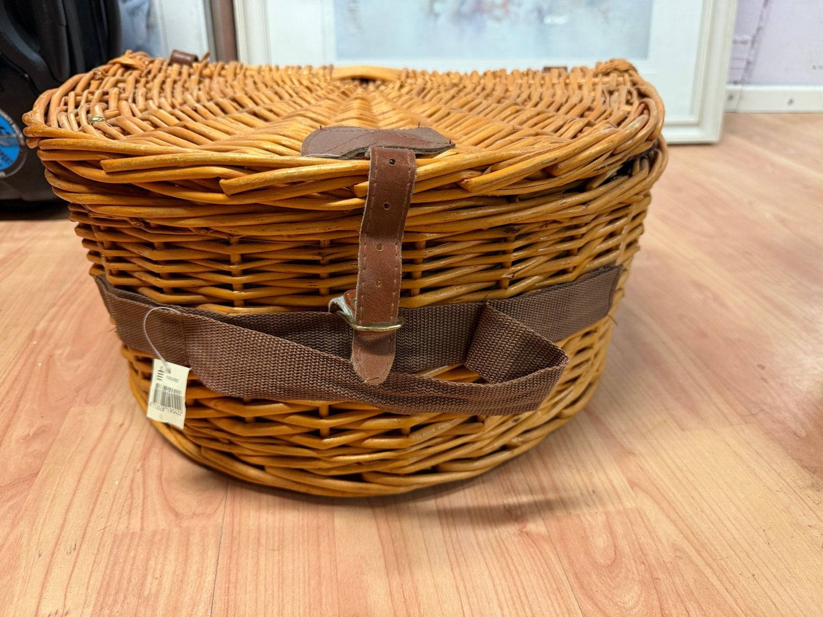 Nieuwe picknickmand met servies voor 4 personen, Ophalen, Nieuw