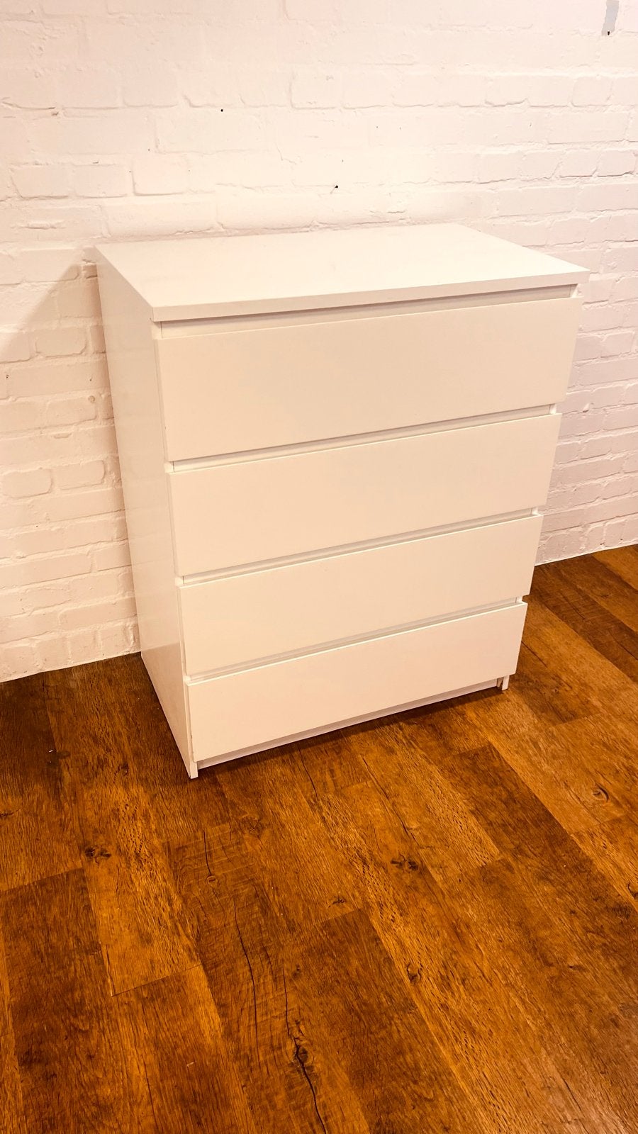 IKEA Commode met 4 lades - Wit, 3 of 4 laden, Ophalen, Gebruikt