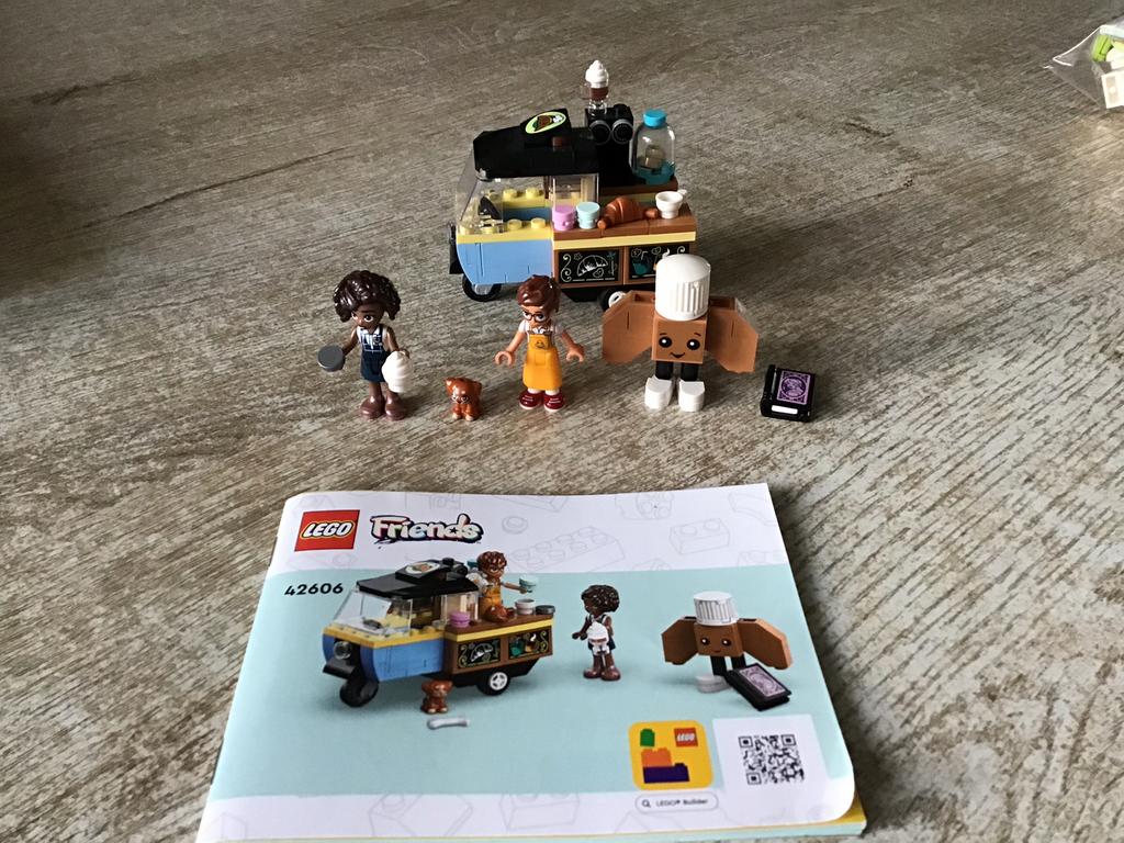 Lego friends Bakker Foodtruck  42606, Kinderen en Baby's, Ophalen of Verzenden, Zo goed als nieuw