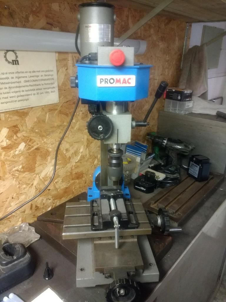 Kleine boor freesmachine Promac JMD 1., Ophalen, Gebruikt, Elektrisch, Overige soorten