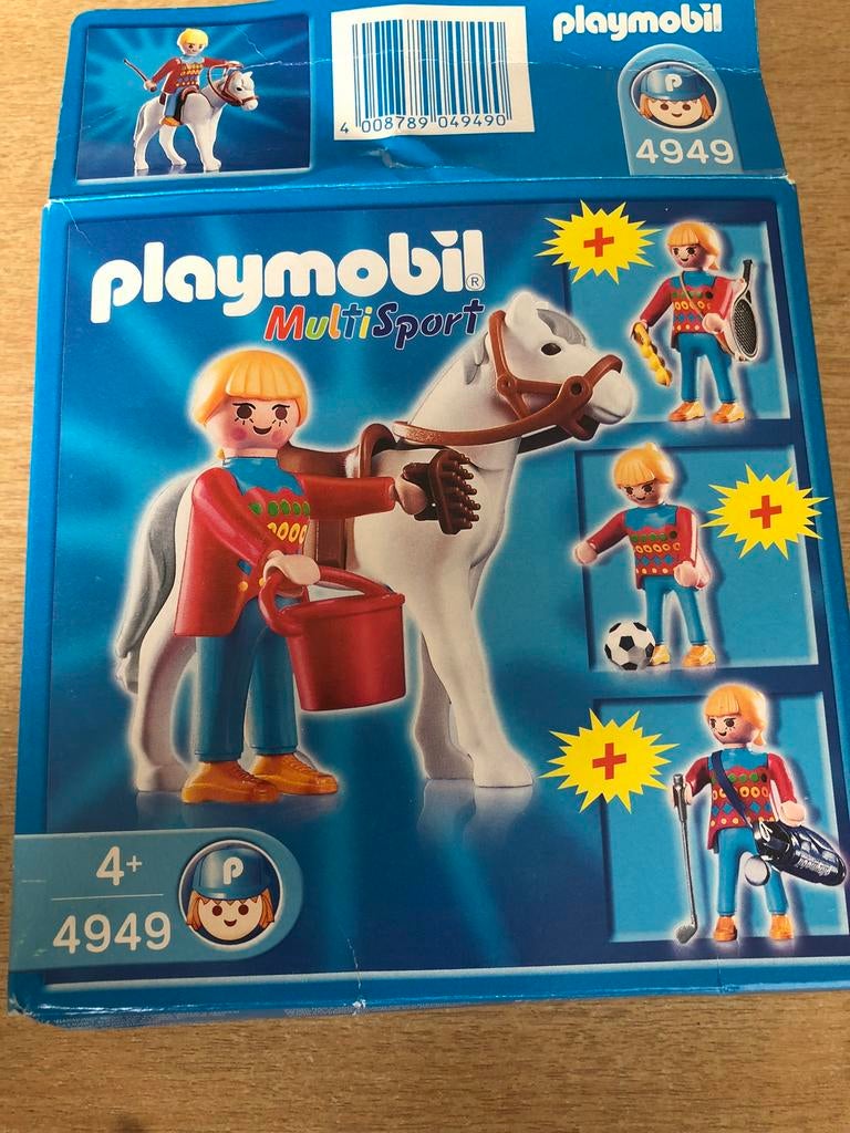 Playmobil set 4949 paard, Kinderen en Baby's, Speelgoed | Playmobil, Ophalen of Verzenden, Zo goed als nieuw