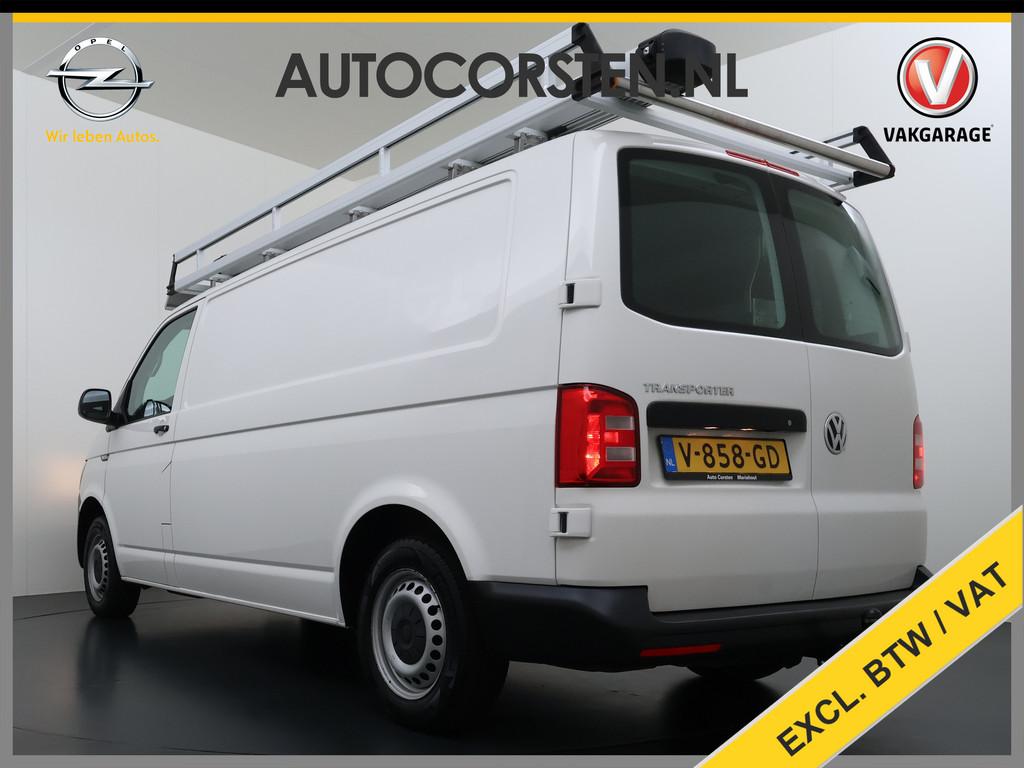 Volkswagen Transporter 2.0TDI L2H1 Navi Airco Pdc Cruise Con, Voorwielaandrijving, Stof, Gebruikt, 4 cilinders