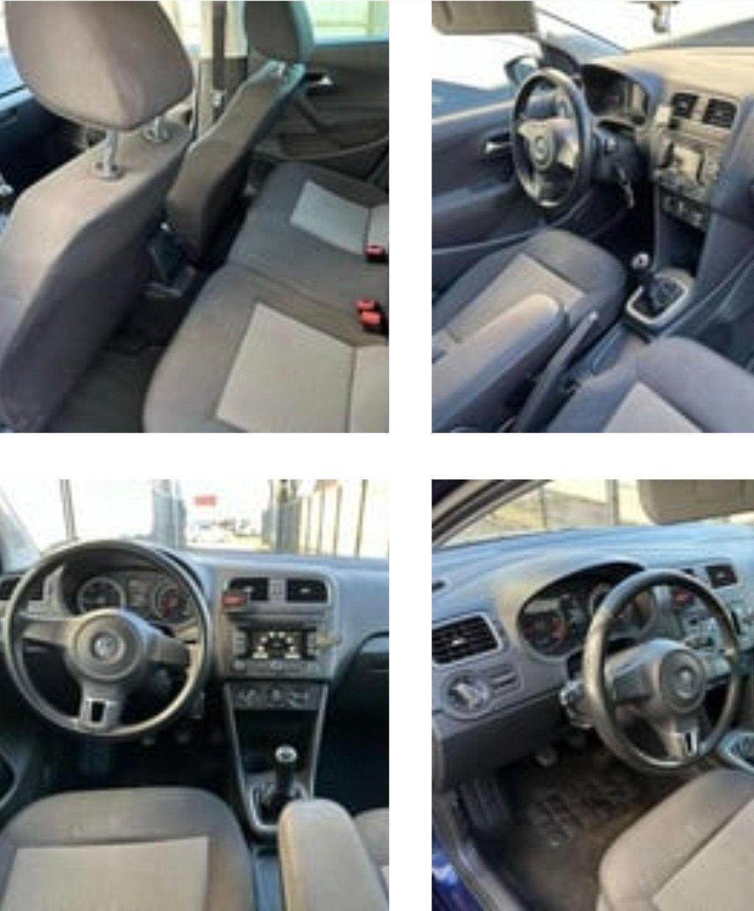 Volkswagen Polo 1.2 TDI 75PK 5D Bluemotion 2010 Blauw, Auto's, Voorwielaandrijving, 74 pk, 1199 cc, Origineel Nederlands