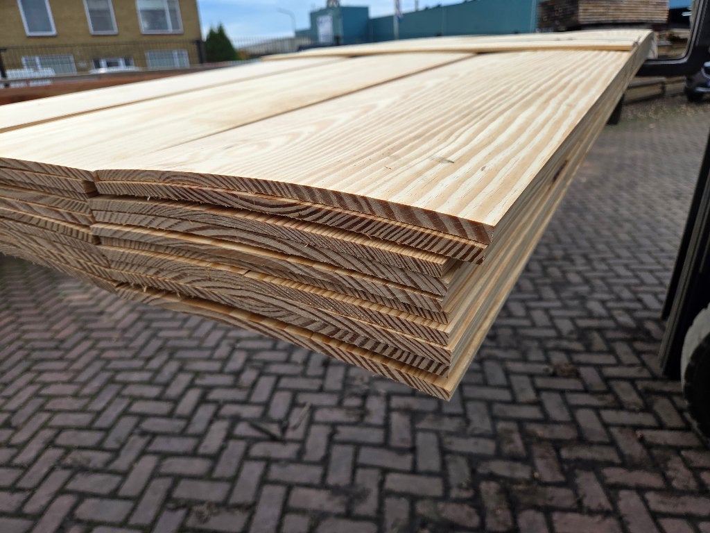 35 m² Lariks Planken Geschaafd aan één zijde - nr: TP282, Ophalen, Nieuw, 250 cm of meer, Planken