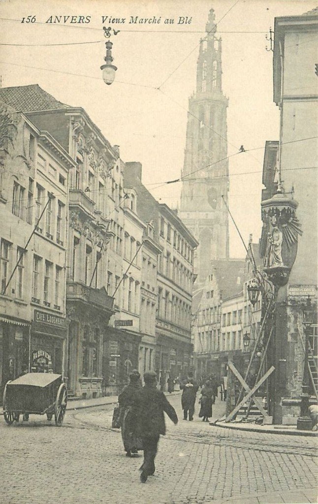 379-101-031 Anvers, Verzamelen, Ansichtkaarten | Buitenland, Overig Europa, Voor 1920, Verzenden