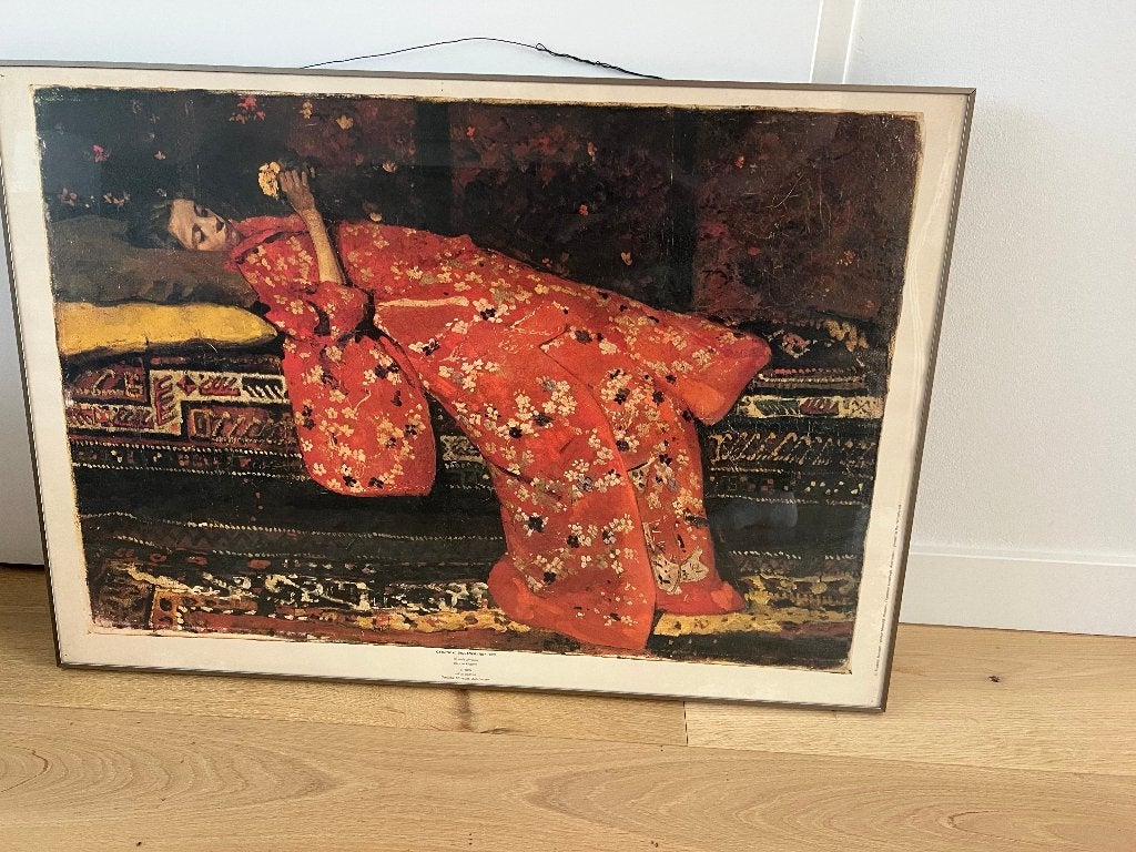 George H Breitner, Antiek en Kunst, Kunst | Schilderijen | Klassiek, Ophalen, Klassiek, Achter glas, Portret of Personen