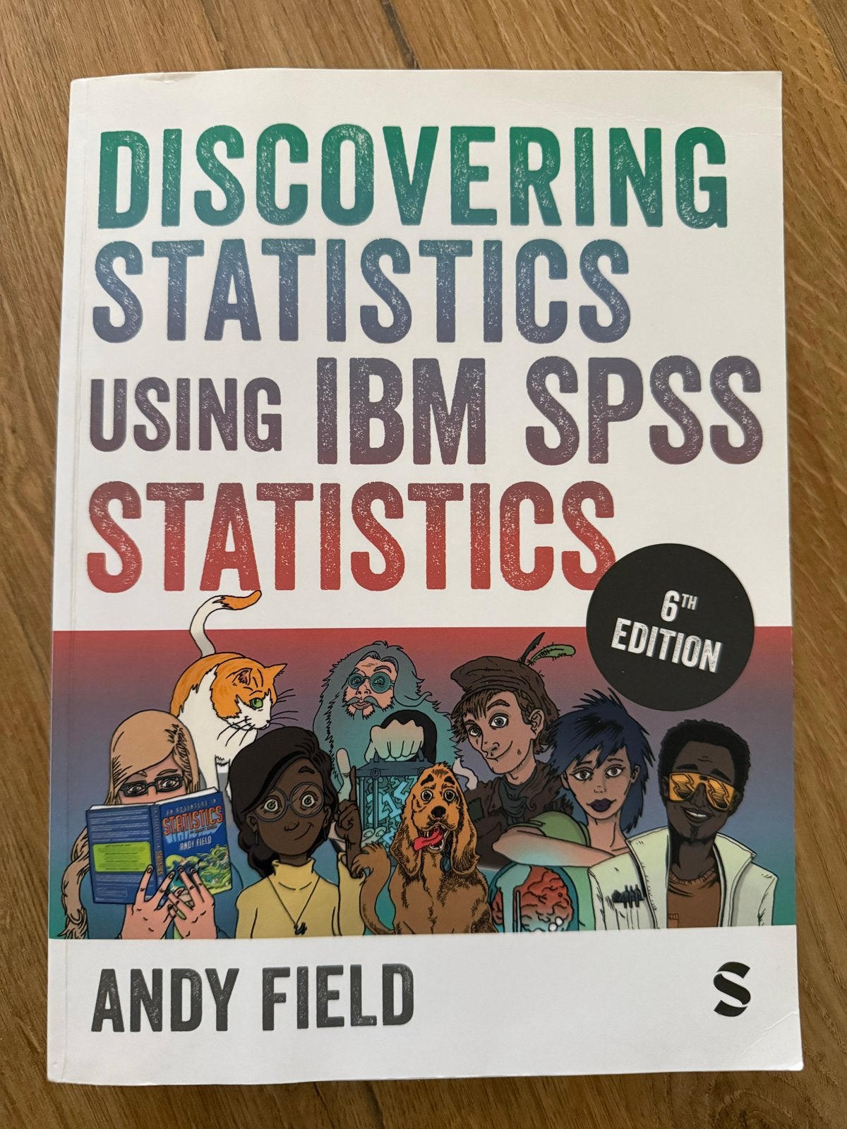 Discovering Statistics Using IBM SPSS Statistics 6e, Boeken, Studieboeken en Cursussen, Zo goed als nieuw, WO, Gamma, Ophalen of Verzenden