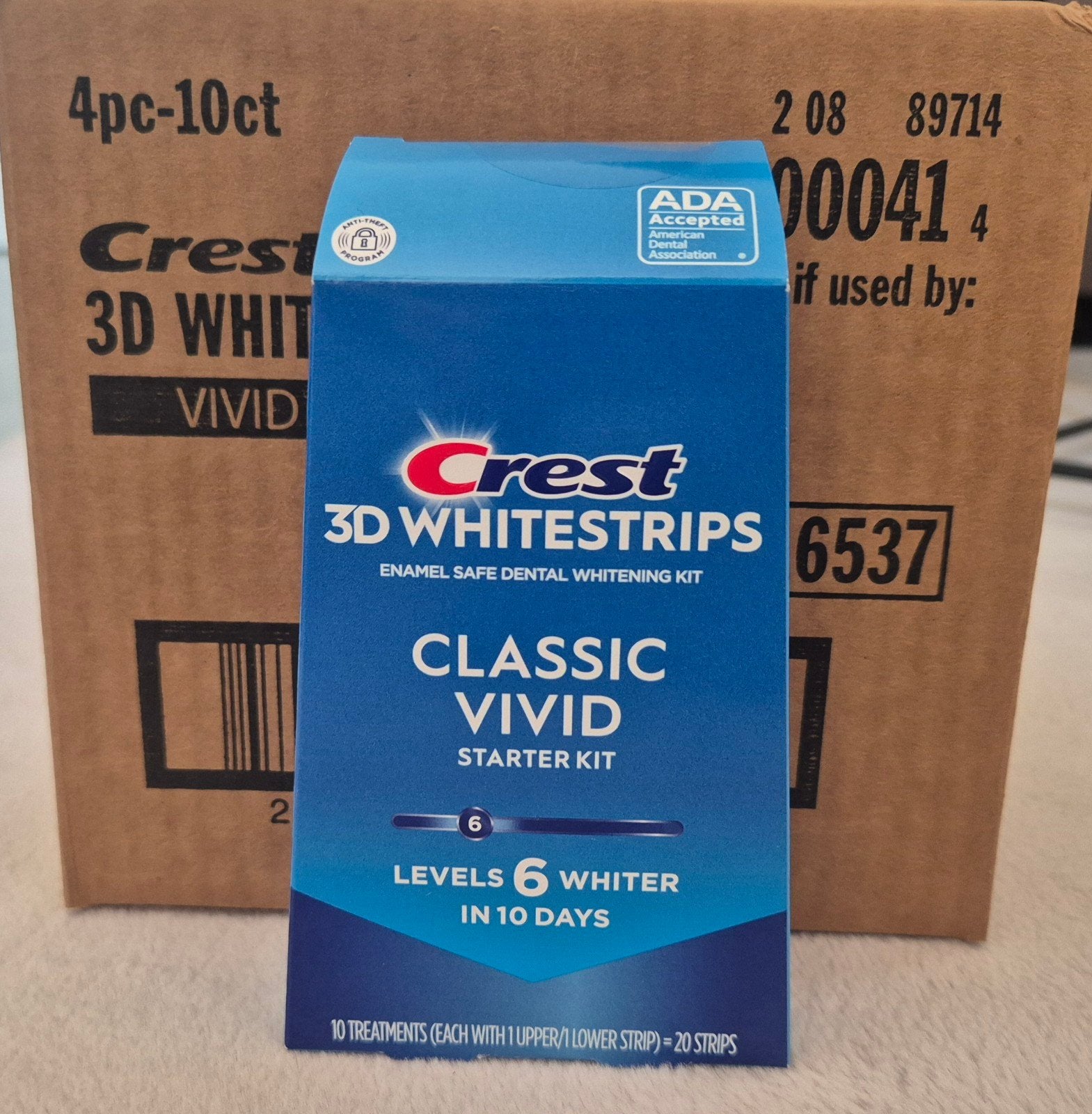 Crest 3D Whitestrips Classic Vivid STARTER KIT, Verzenden, Nieuw