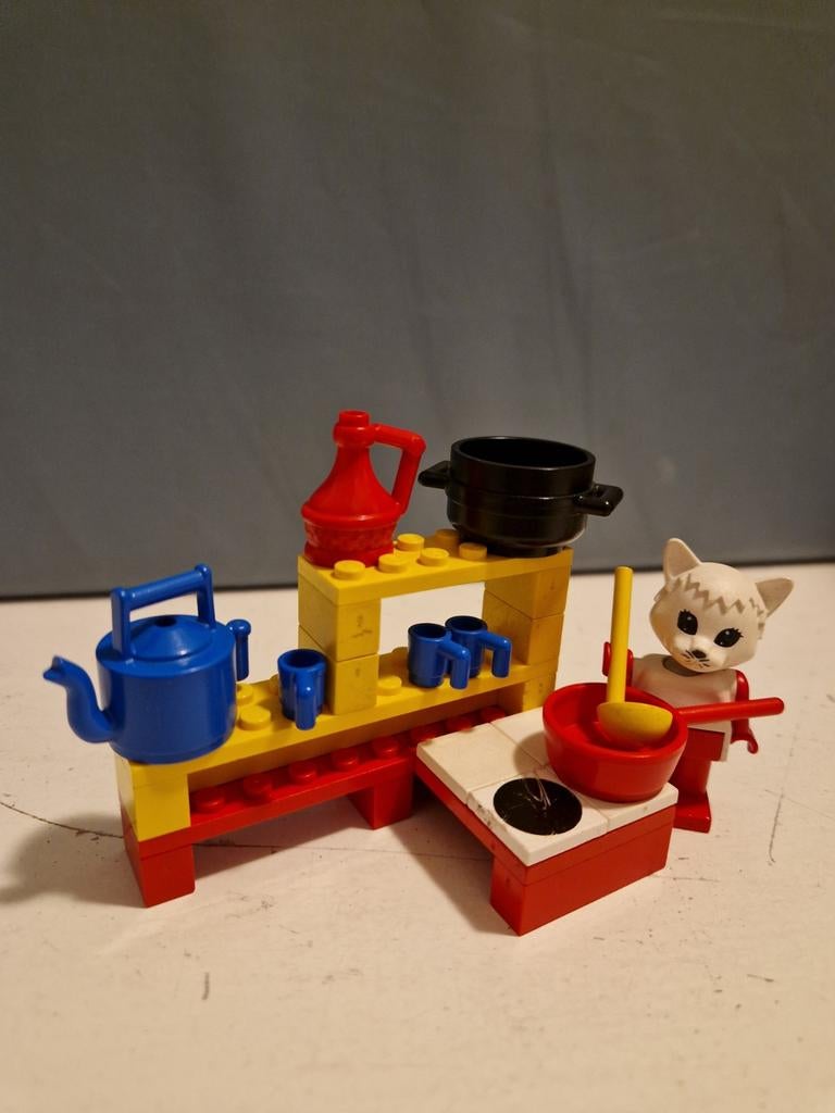 Lego Fabuland 3795 - Kitchen, Gebruikt, Lego, Ophalen of Verzenden, Compleet