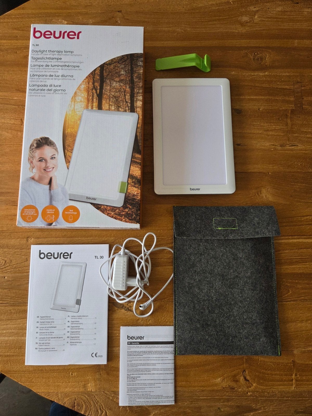 Beurer TL 30 Daglichtlamp - Lichttherapie voor Energie, Ophalen of Verzenden, Zo goed als nieuw