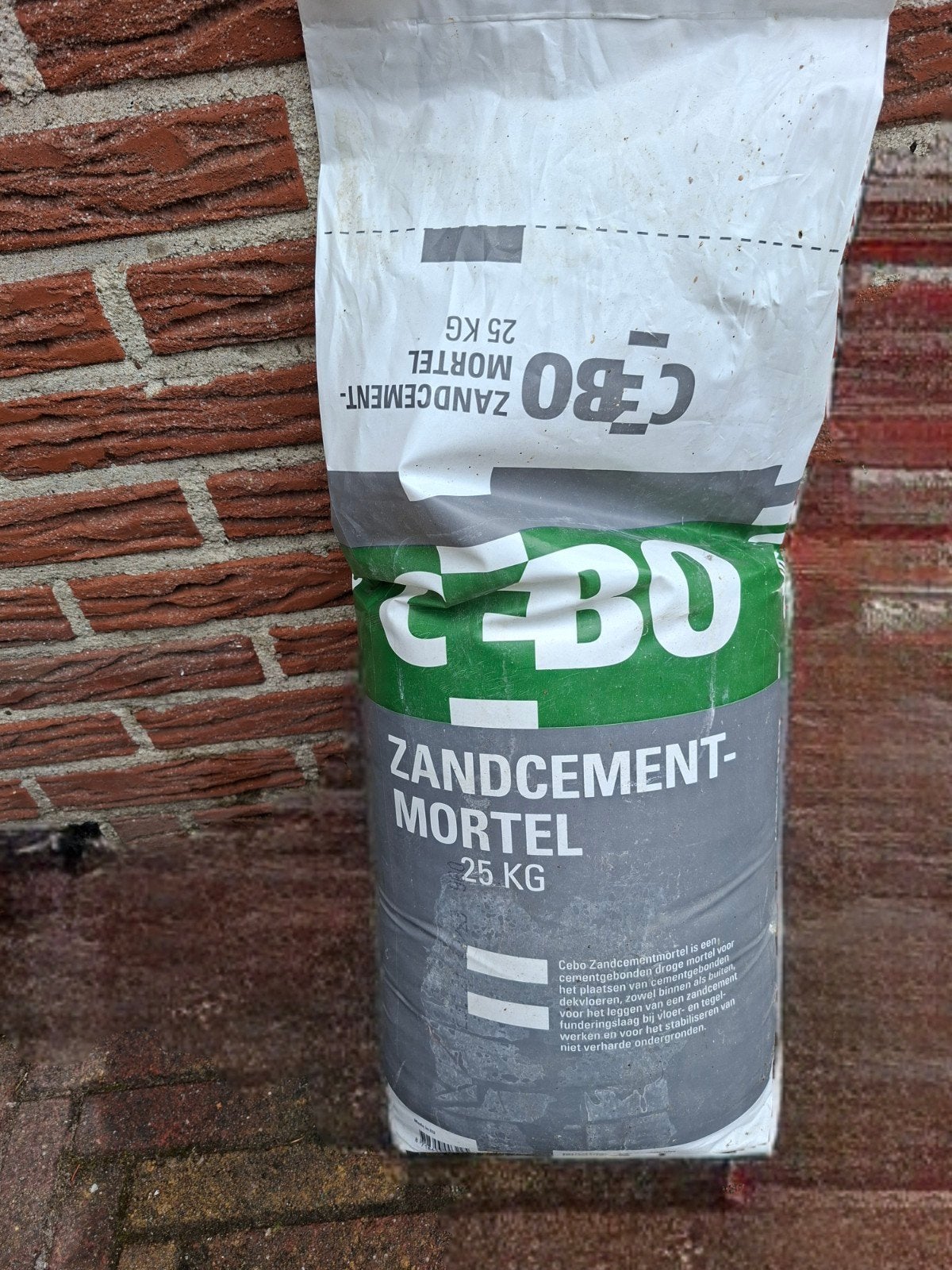 Cebo Zandcementmortel 25 KG, Ophalen, Nieuw