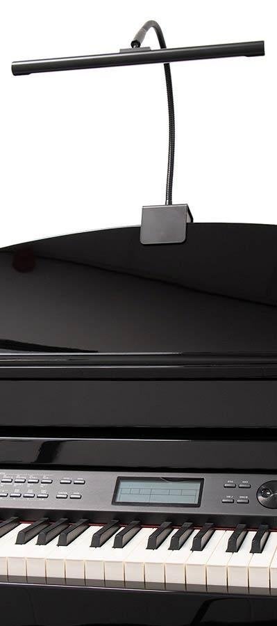 Boston PLM-1500-BK pianolamp met LED-verlichting T-vormig, ., Nieuw, ., .