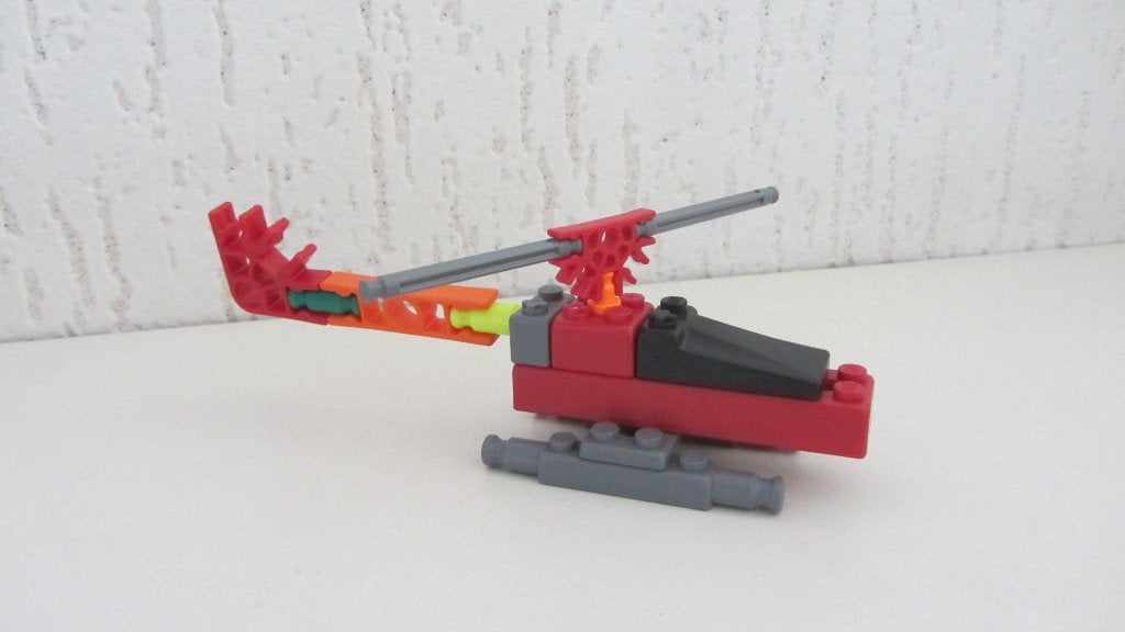 Knex helikopter, vanaf 5 jaar, Ophalen of Verzenden, Zo goed als nieuw, K'nex