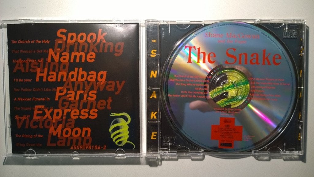 Shane MacGowan And The Popes - The Snake, Ophalen of Verzenden, Zo goed als nieuw, Poprock, Album