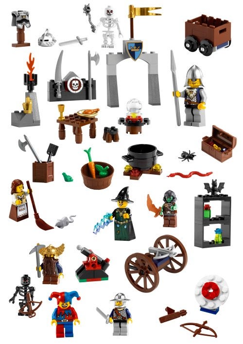 LEGO Castle Advent Calendar 2008 7979, Niet ingevuld, Niet ingevuld, Niet ingevuld
