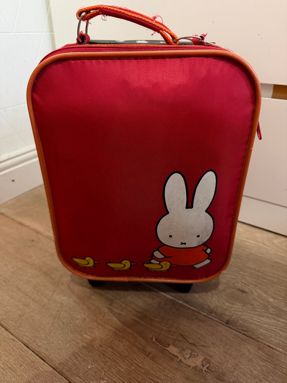 Nijntje Kinderkoffertje op Wieltjes - Rood, Verzenden, Gebruikt