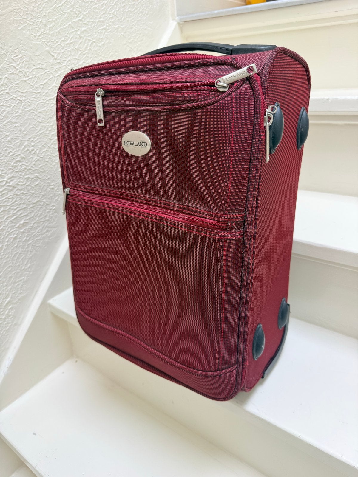 Lowland Trolleykoffer - Handbagage formaat (49x33x22cm), Sieraden, Tassen en Uiterlijk, 40 tot 60 cm, Gebruikt, 20 tot 30 cm, Ophalen of Verzenden