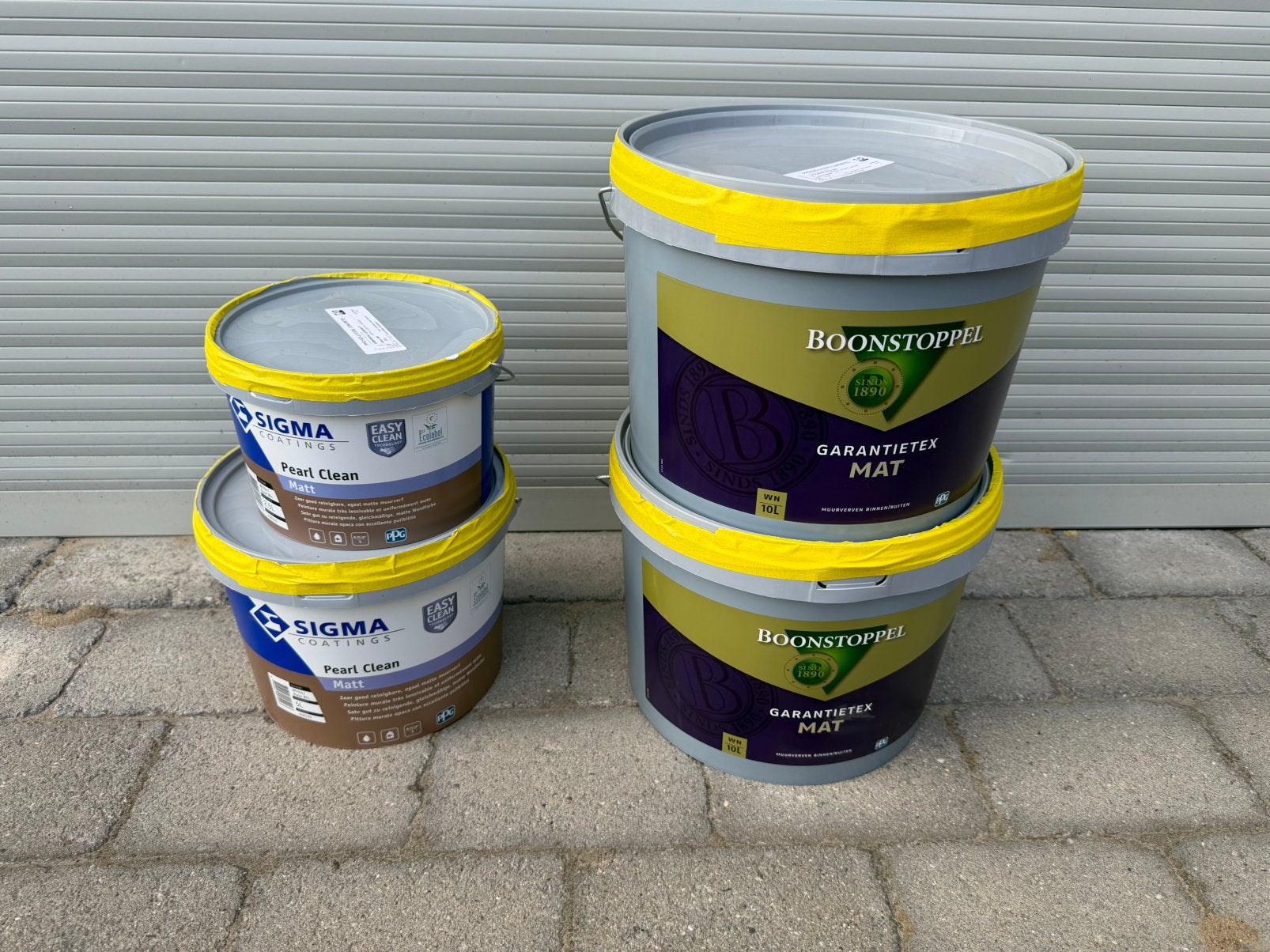 Goede kwaliteit muurverf (nieuwe latex), 20 liter of meer, Ophalen, Nieuw, Verf
