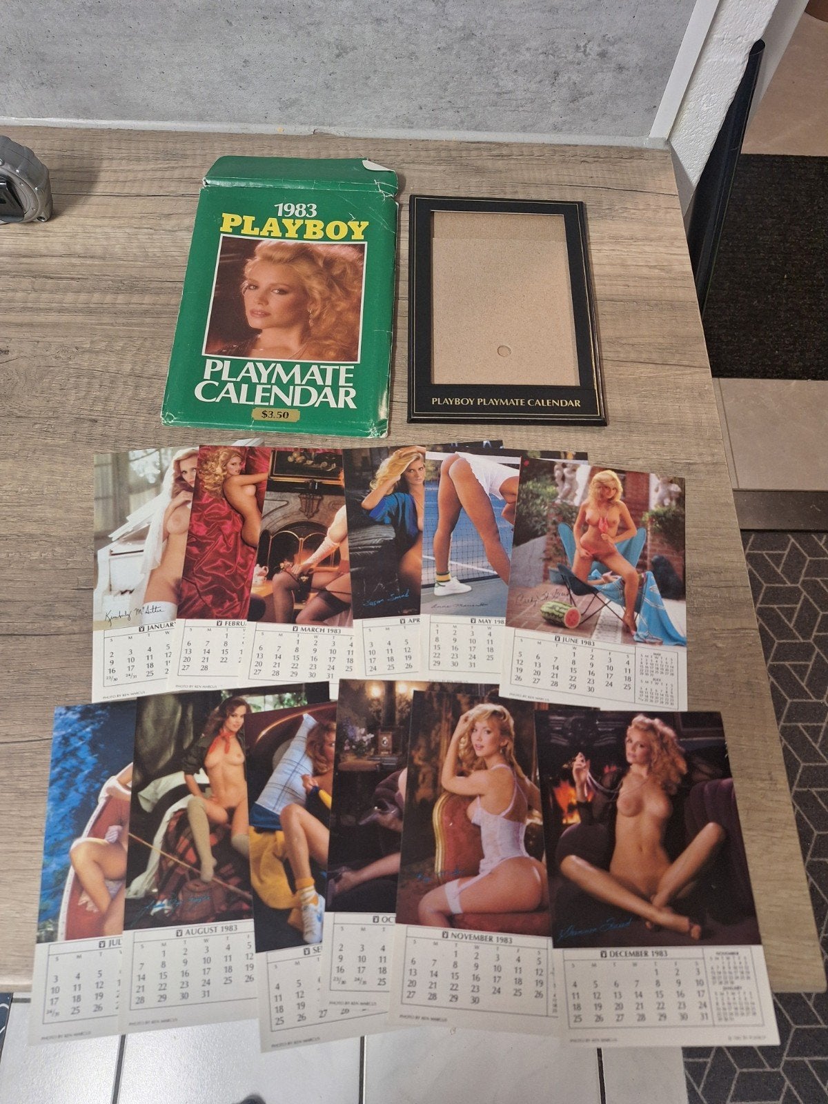 Vintage Playboy tijdschrift Playmate Calendar 1983, Ophalen of Verzenden, Gelezen, Muziek, Film of Tv