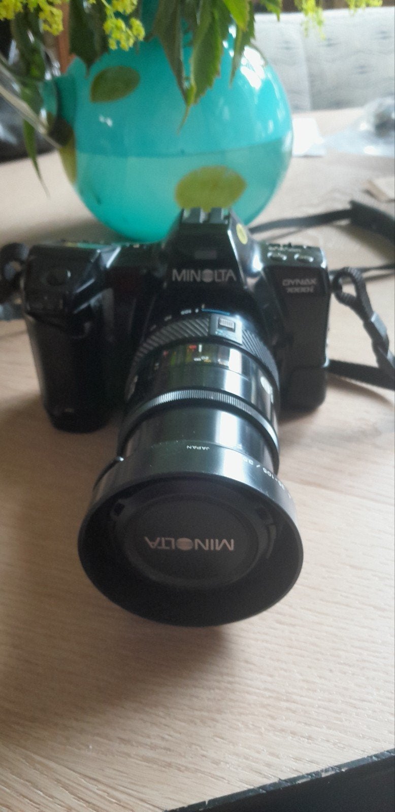 Minolta Dynax 7000i Spiegelreflexcamera met AF Lens 35-105, Audio, Tv en Foto, Fotocamera's Analoog, Verzenden