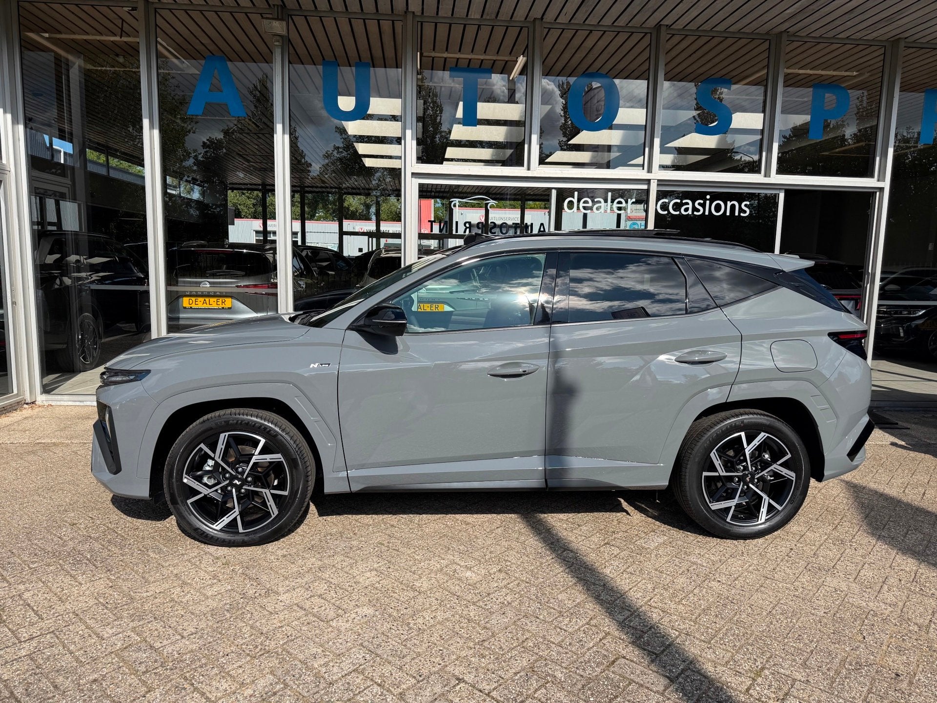 Hyundai Tucson 1.6 T-GDI PHEV N Line 4WD 288PK PANORAMADAK ,, Auto's, Automaat, 4 cilinders, Alcantara, Origineel Nederlands