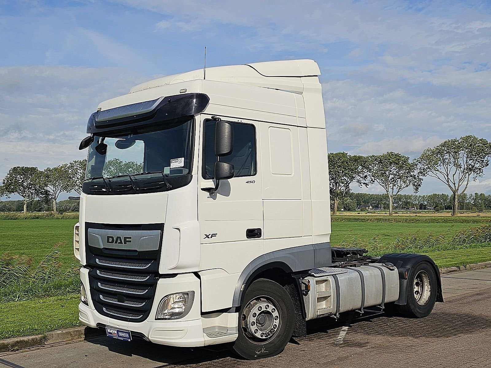 DAF XF 450, Auto's, Automaat, Verwarmde buitenspiegels, Euro 6, Wit