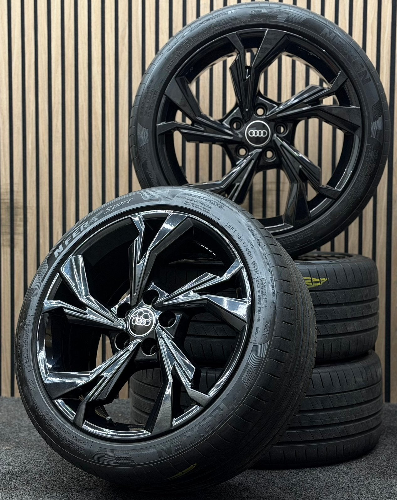 ZGAN! Originele 18 inch Audi A3 S3 8Y 5x112 ET46 Nexen XL, Auto-onderdelen, Ophalen, 18 inch, ., Banden en Velgen