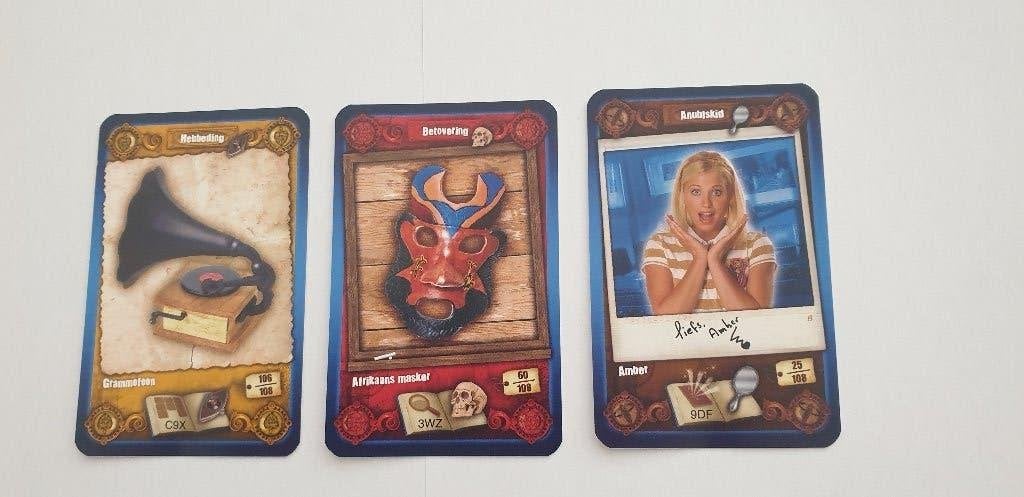 3279 het huis anubis reality cards 25 - 60 - 106, Verzenden