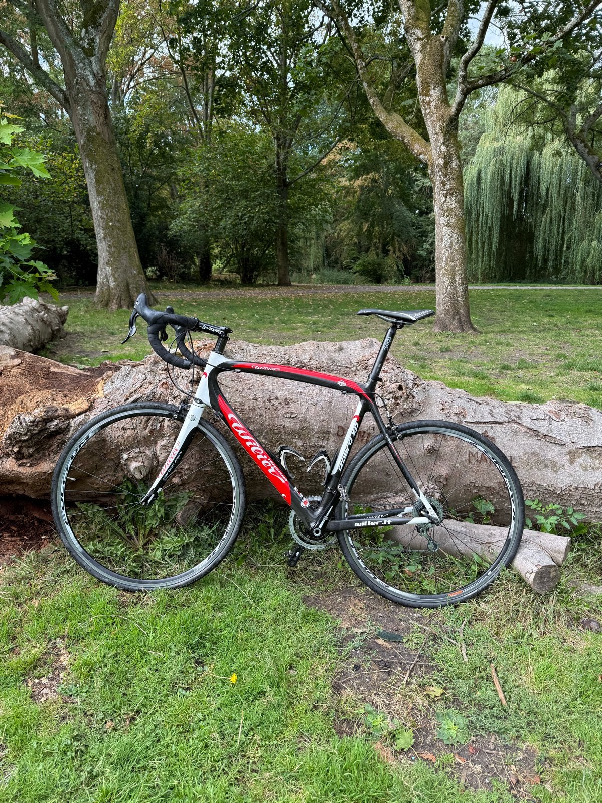 Willier Triestina racefiets - Recent nagekeken, nieuwe onder, 28 inch, 10 tot 15 versnellingen, Aluminium, Zo goed als nieuw