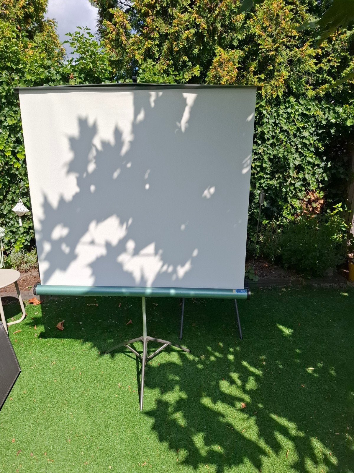 Vintage dia scherm - Ideaal voor dia's en beamer, Audio, Tv en Foto, Projectieschermen, Ophalen of Verzenden, Handmatig, Gebruikt