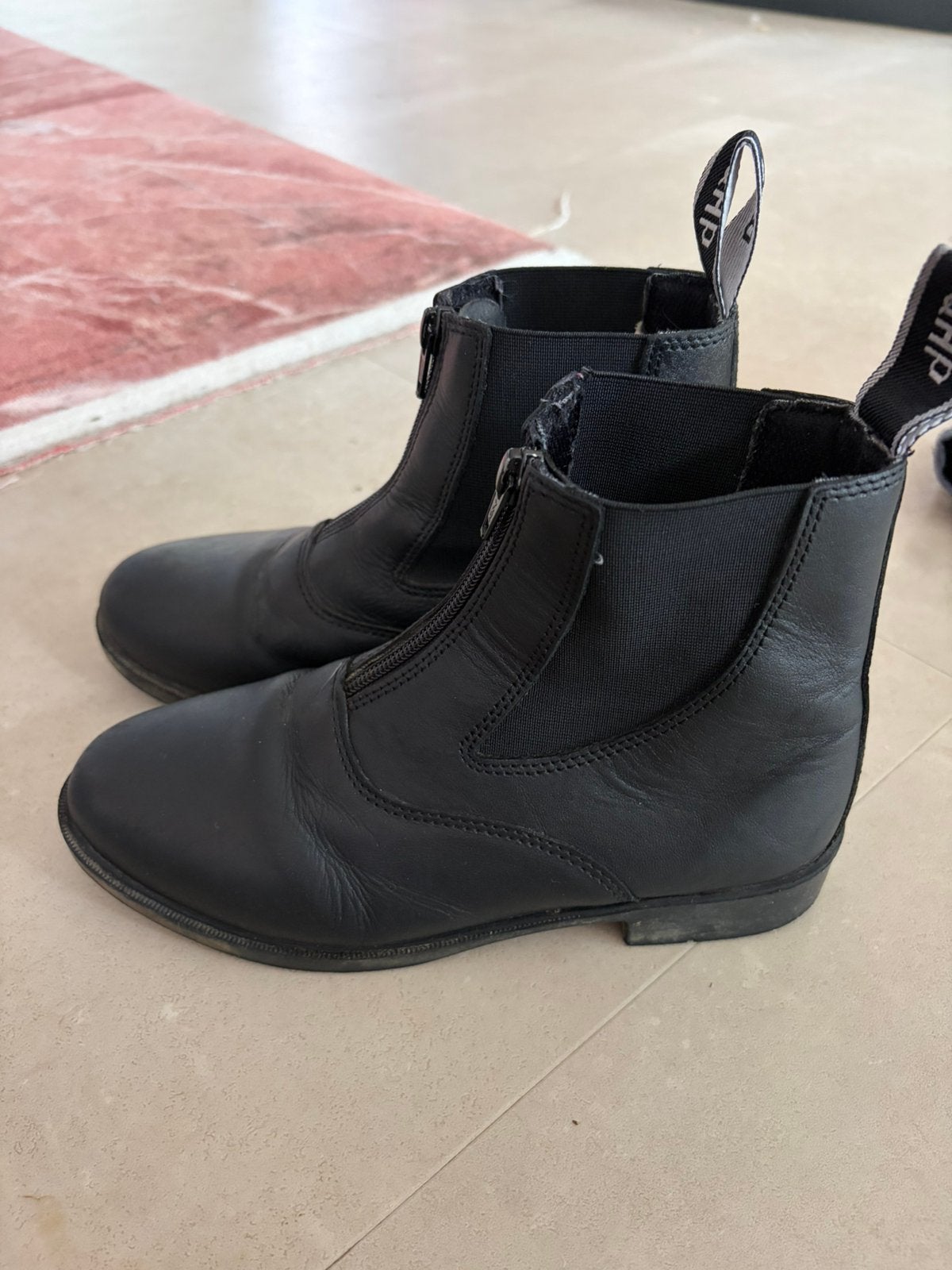 Jodhpur en chaps maat 36, Dieren en Toebehoren, Paardrijkleding, Ophalen of Verzenden, Zo goed als nieuw, Dressuur, Schoeisel