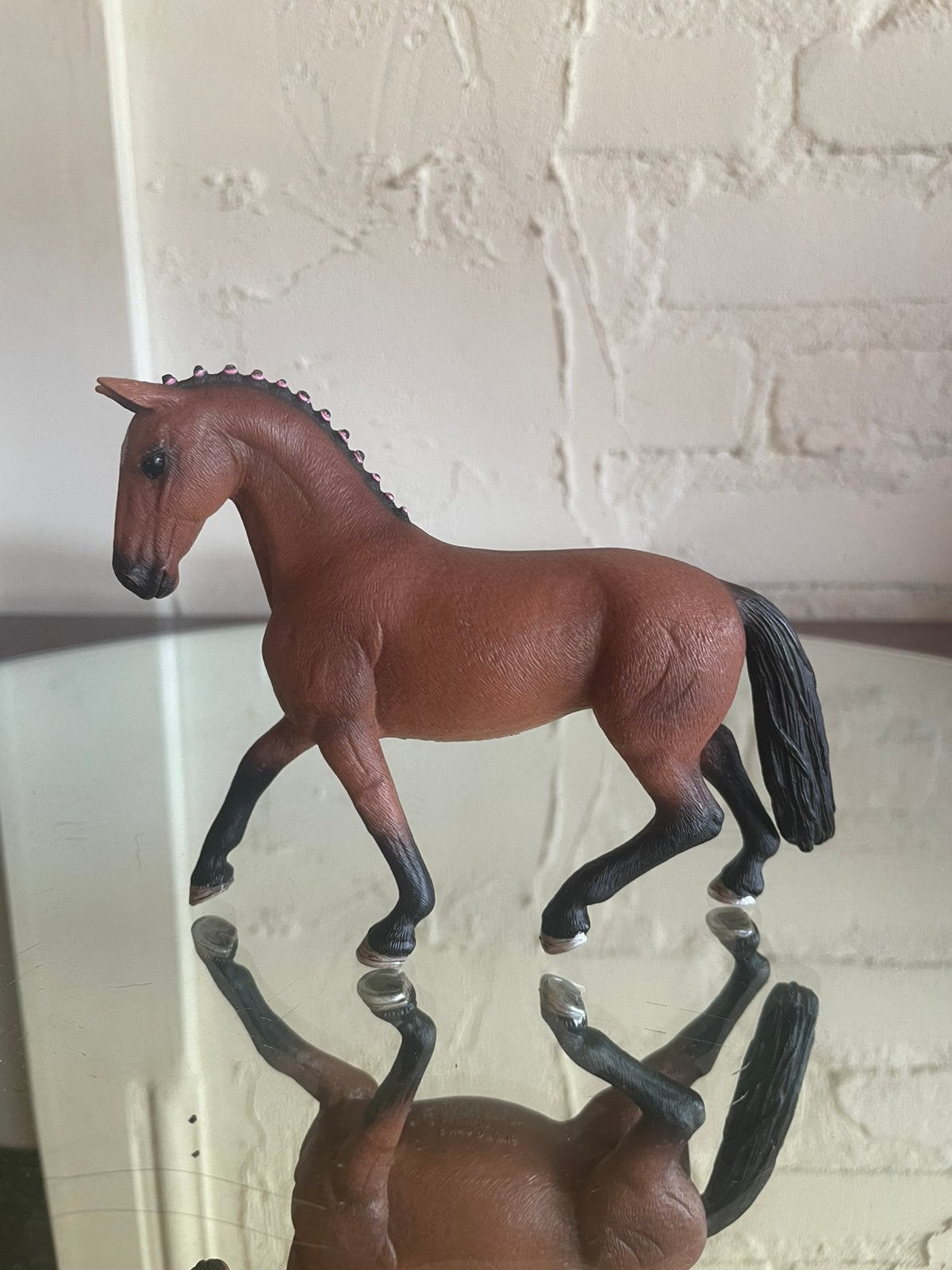 Schleich hannoveraan merrie 13817, Ophalen of Verzenden, Zo goed als nieuw, Paard, Beeldje of Figuurtje