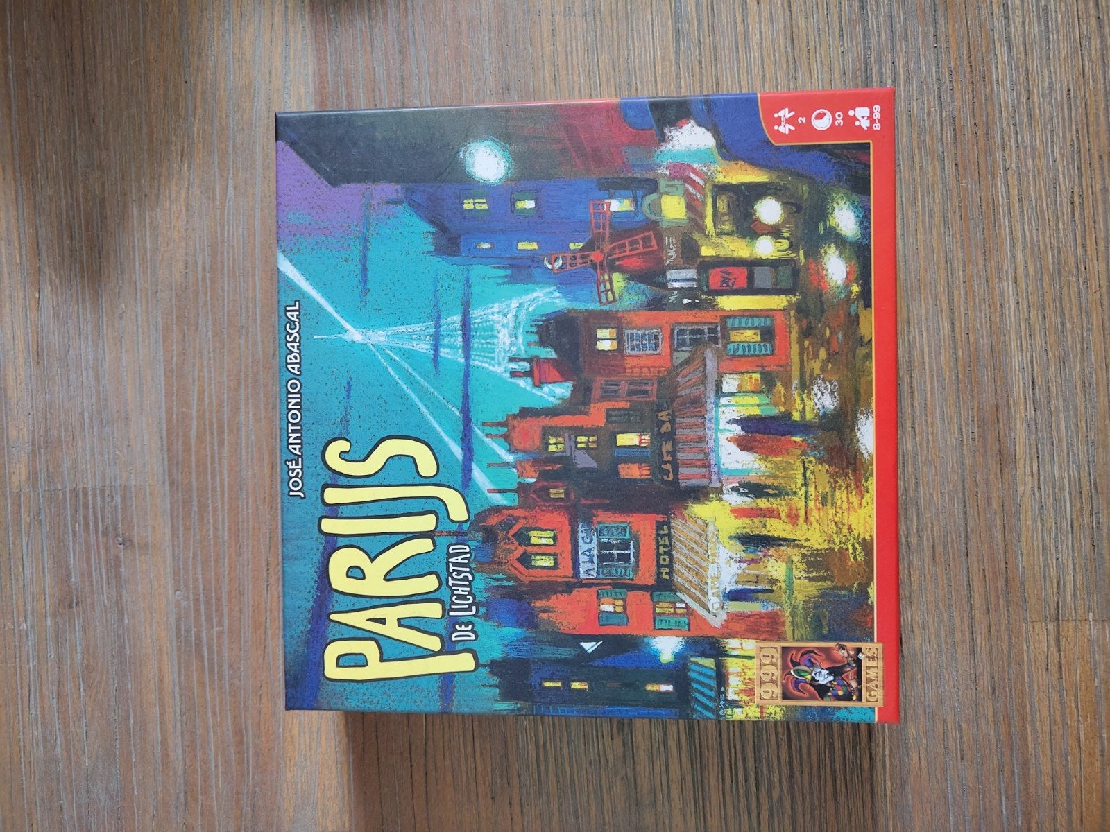 Parijs De Lichtstad - Nieuw in doos - 999 Games, Hobby en Vrije tijd, Gezelschapsspellen | Bordspellen, Een of twee spelers, Ophalen of Verzenden