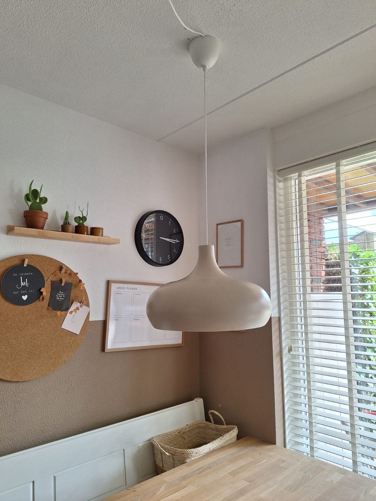 Ikea Vaxjo hanglamp, Ophalen, Gebruikt, E27 (groot), Metaal