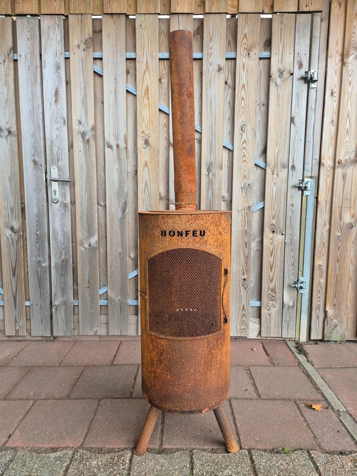 Bonfeu buitenhaard., Ophalen, Zo goed als nieuw