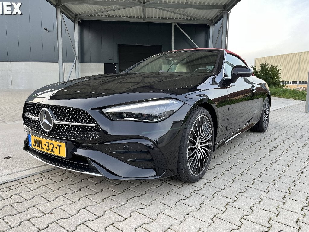 Mercedes CLE200 AMG Cabriolet 204pk Premium Distronic Burm., Auto's, Automaat, Achterwielaandrijving, Parkeerassistent, Cabriolet