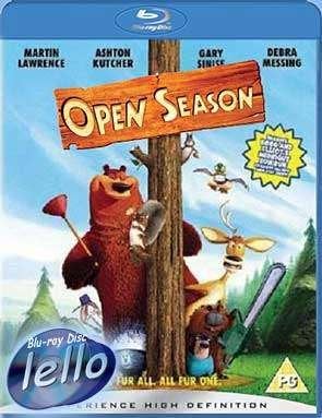 Blu-ray: Open Season (Baas In Eigen Bos) nieuw, UK NLO/G, Cd's en Dvd's, Blu-ray, Ophalen of Verzenden, Nieuw in verpakking, Tekenfilms en Animatie