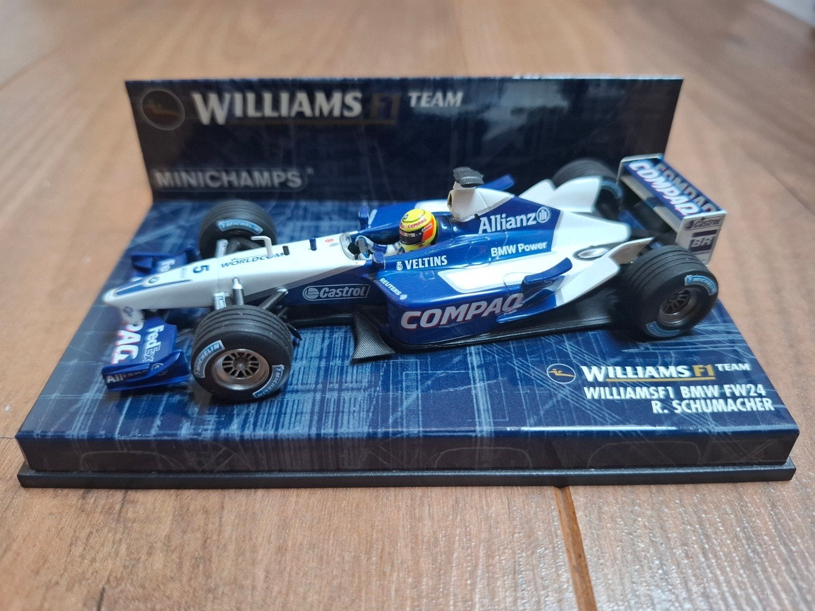 Minichamps Williams F1 BMW FW24 R. Schumacher 2002, Ophalen of Verzenden, Nieuw, Auto, MiniChamps