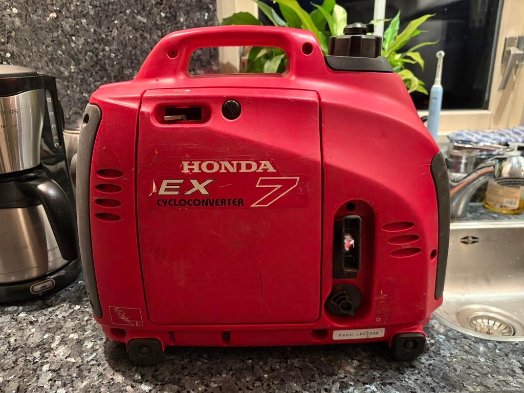 Goedewerkende Honda EX7 Cycloconverter, Ophalen of Verzenden, Gebruikt