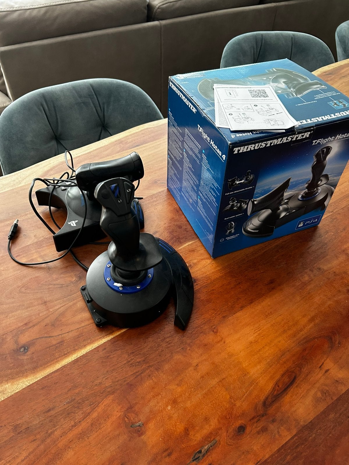 Hotas 4 pc/ps5, Ophalen of Verzenden, Zo goed als nieuw
