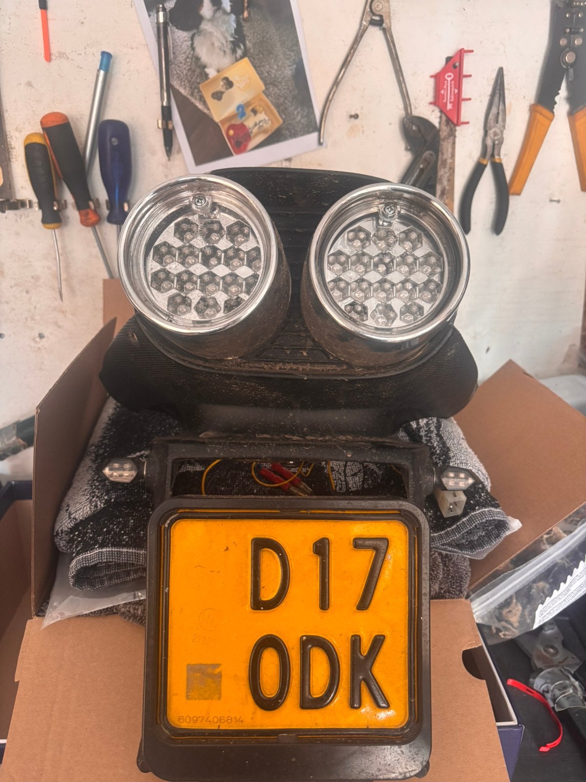 Achterlamp set Aprilia sr50, Ophalen, Zo goed als nieuw, Benzine