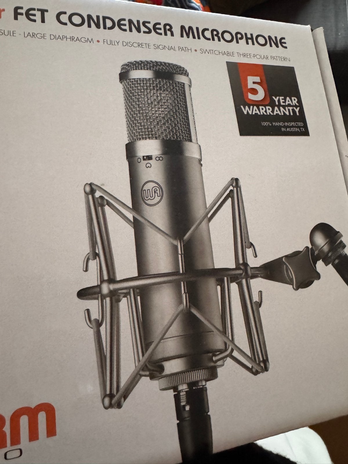 Warm Audio WA-47jr, Ophalen of Verzenden, Zo goed als nieuw, Studiomicrofoon