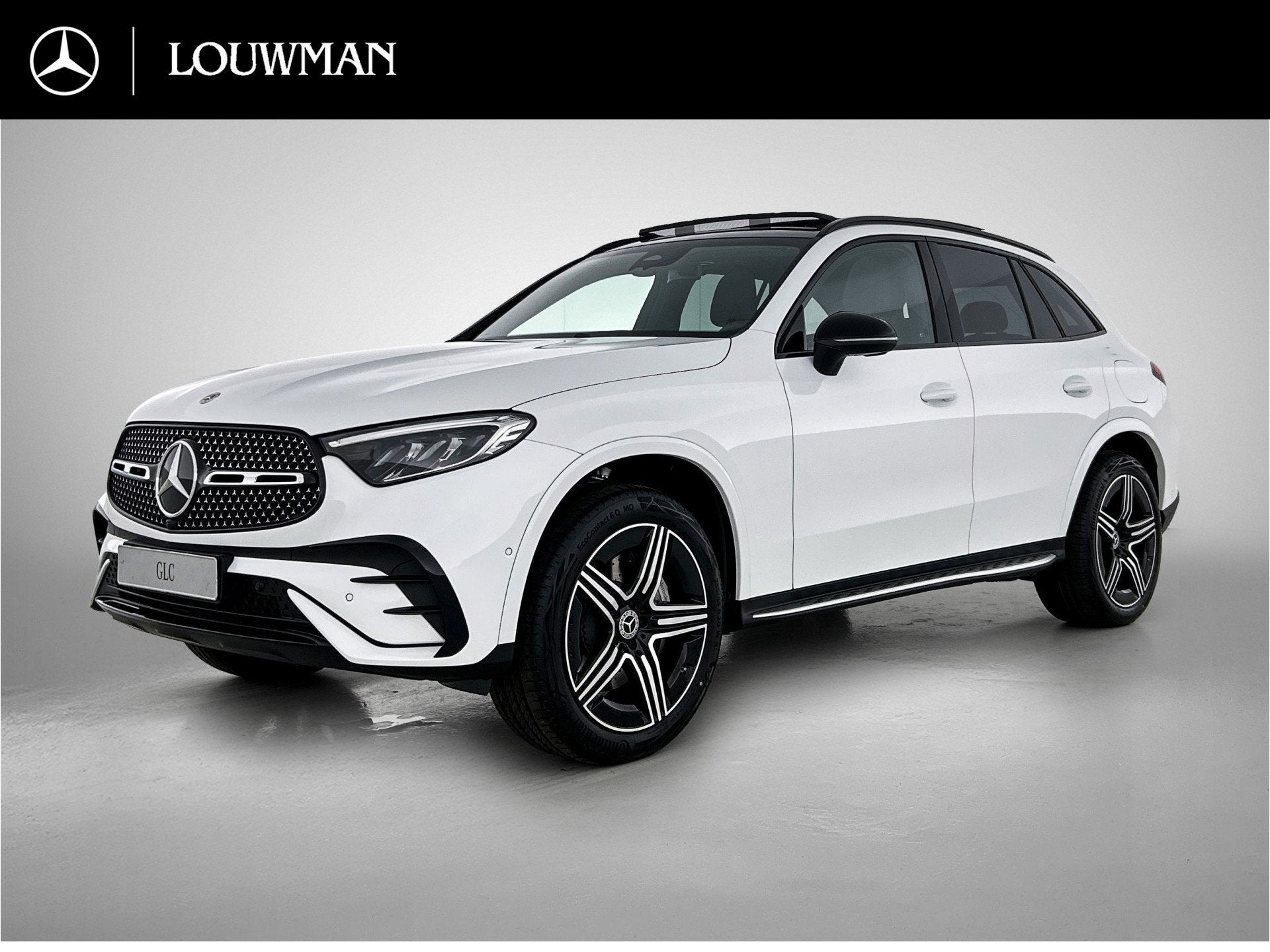 Mercedes-Benz GLC 300e 4MATIC Business Solution AMG | Advanc, Auto's, Automaat, Zwart, 2255 kg, Wit