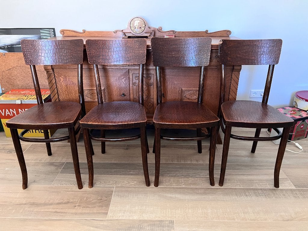 4x THONET BISTRO/CAFE STOEL, Ophalen