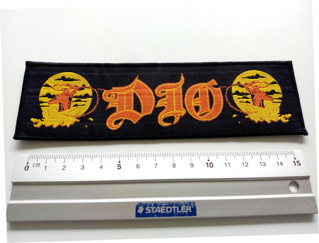 DIO vri zeldzame strip patch 19 holy diver 5x17 cm limited, Verzenden, Nieuw, Kleding
