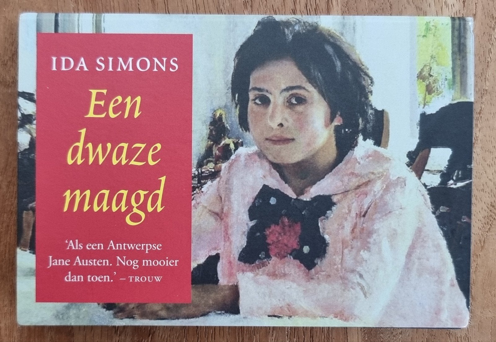 Een dwaze maagd - Ida Simons - dwarsligger - IZGST, Ophalen of Verzenden, Zo goed als nieuw, Ida Simons, Nederland