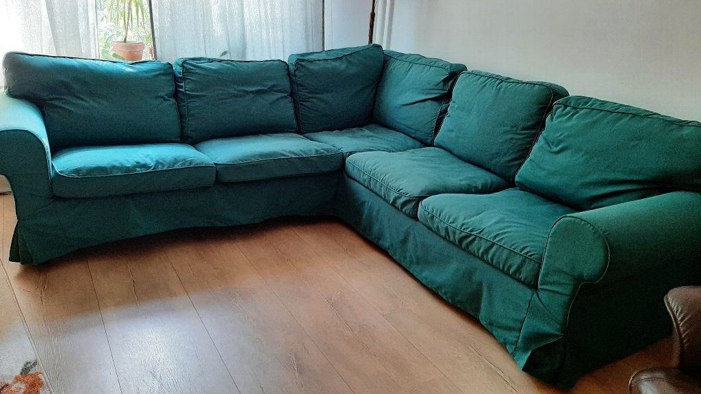 Ikea hoekbank, Ophalen, Gebruikt, Vierpersoons of meer